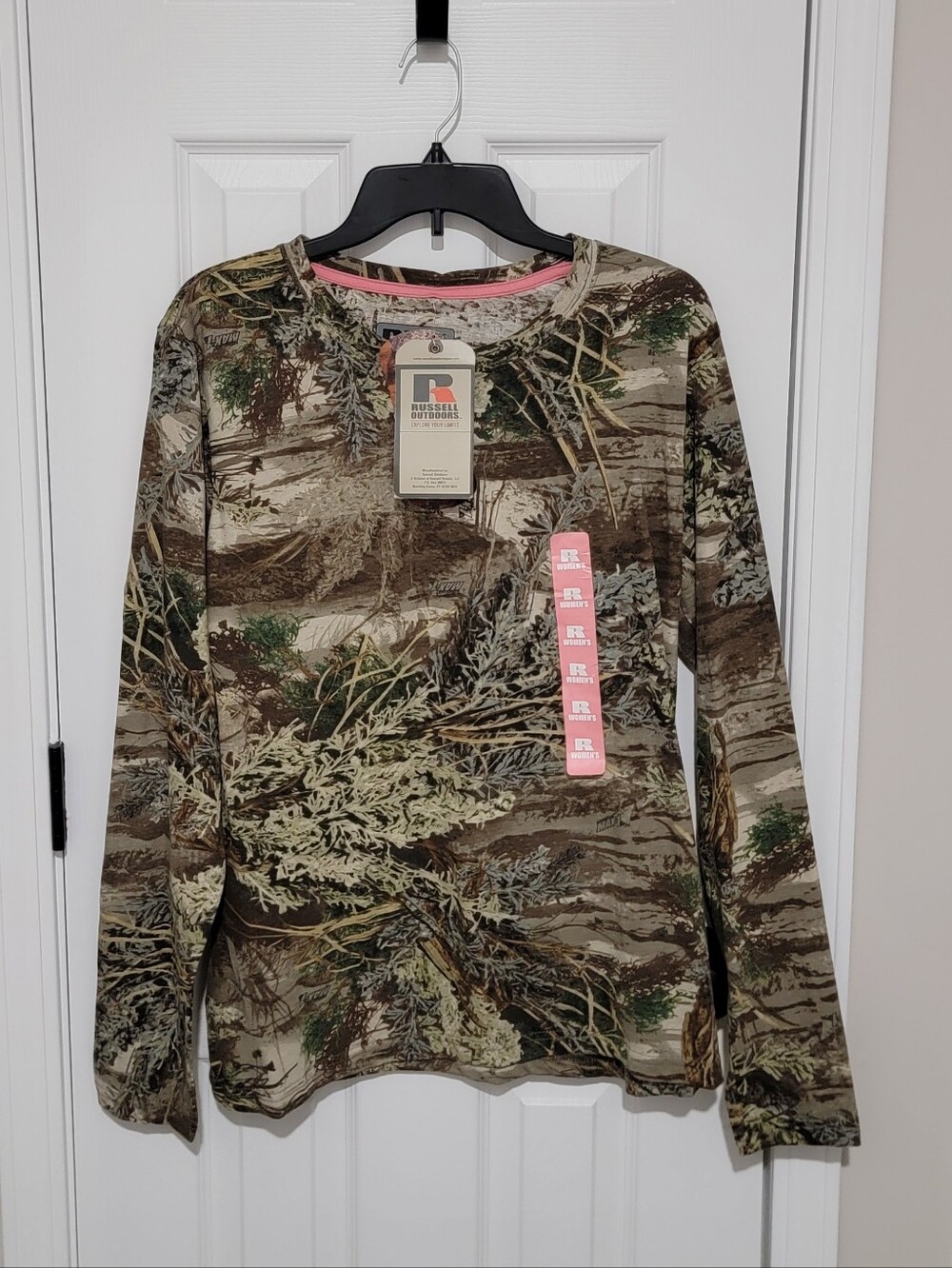 Russell Outdoors Camo Ladies Explorer Long Sleeve Tee (Sz XL)